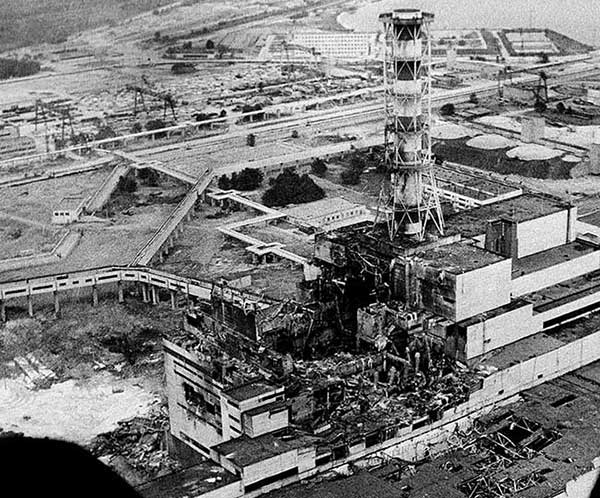 Chernobyl reactor meltdown