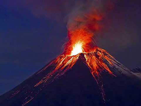 Volcanoes in Bali can be dangerous