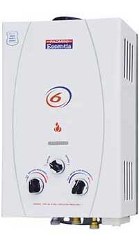 Multipoint or demand gas water heater