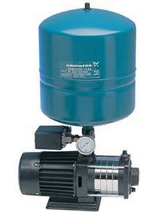 water pump with pressure tank